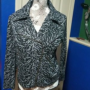 FASHION BUG Black & Gray Jacket